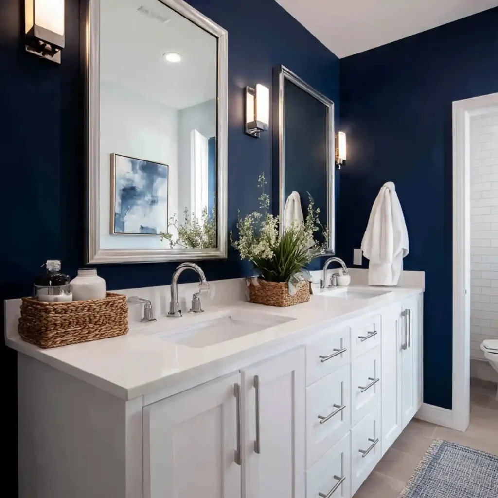 8-Blue Bathroom Idea