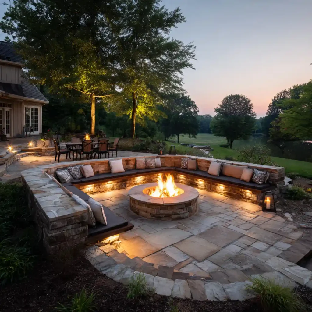 8-Outdoor Fire Pit Design
