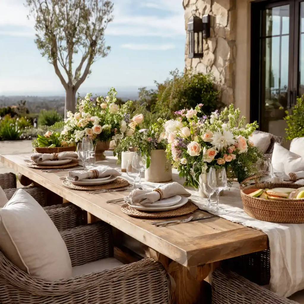 8-Outdoor Table Decor Idea