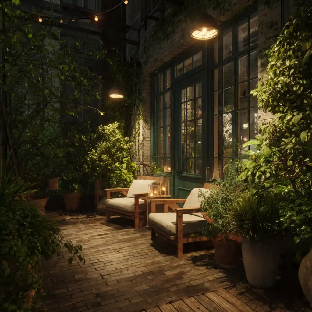 9-Outdoor Patio Lighting Idea