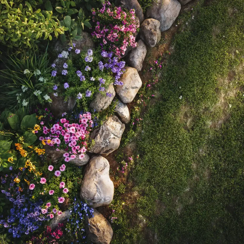 9-Rock Landscaping Idea