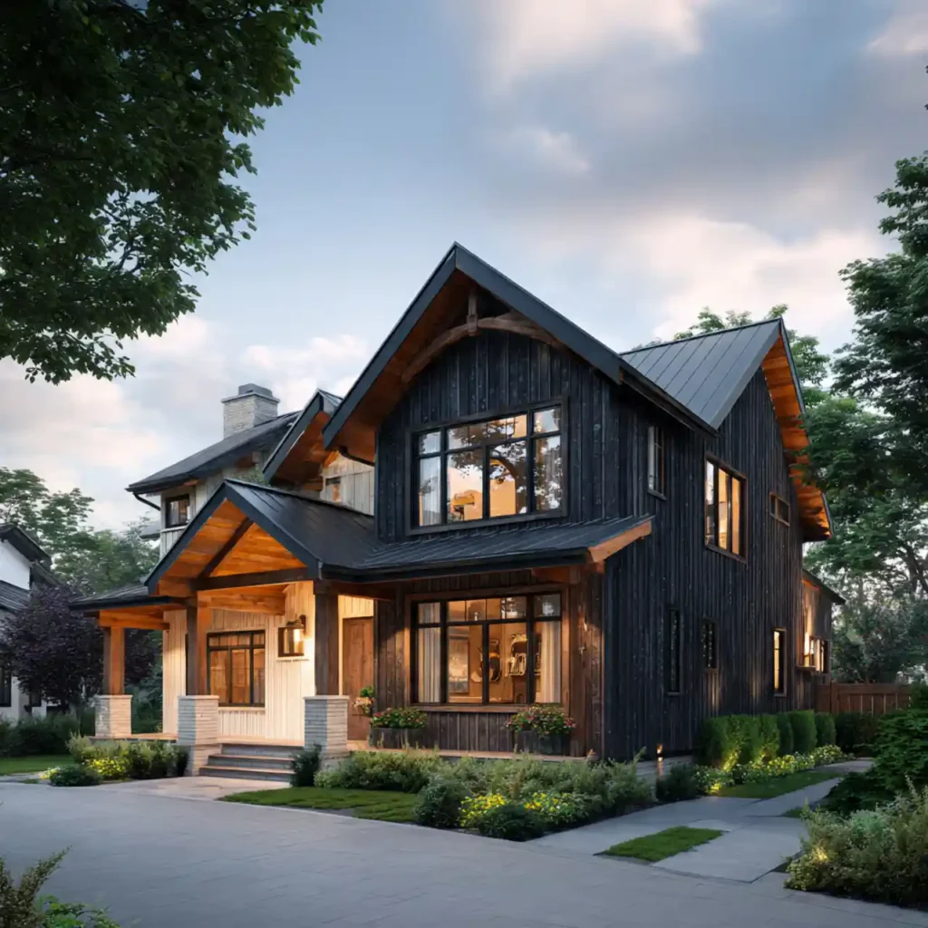 9-Rustic Home Exterior Idea