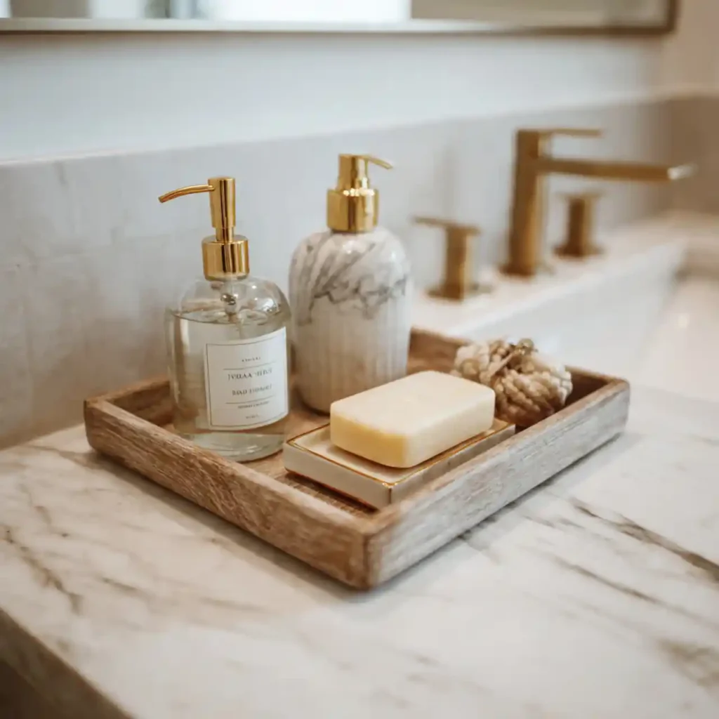 1-Bathroom Counter Decor Ideas