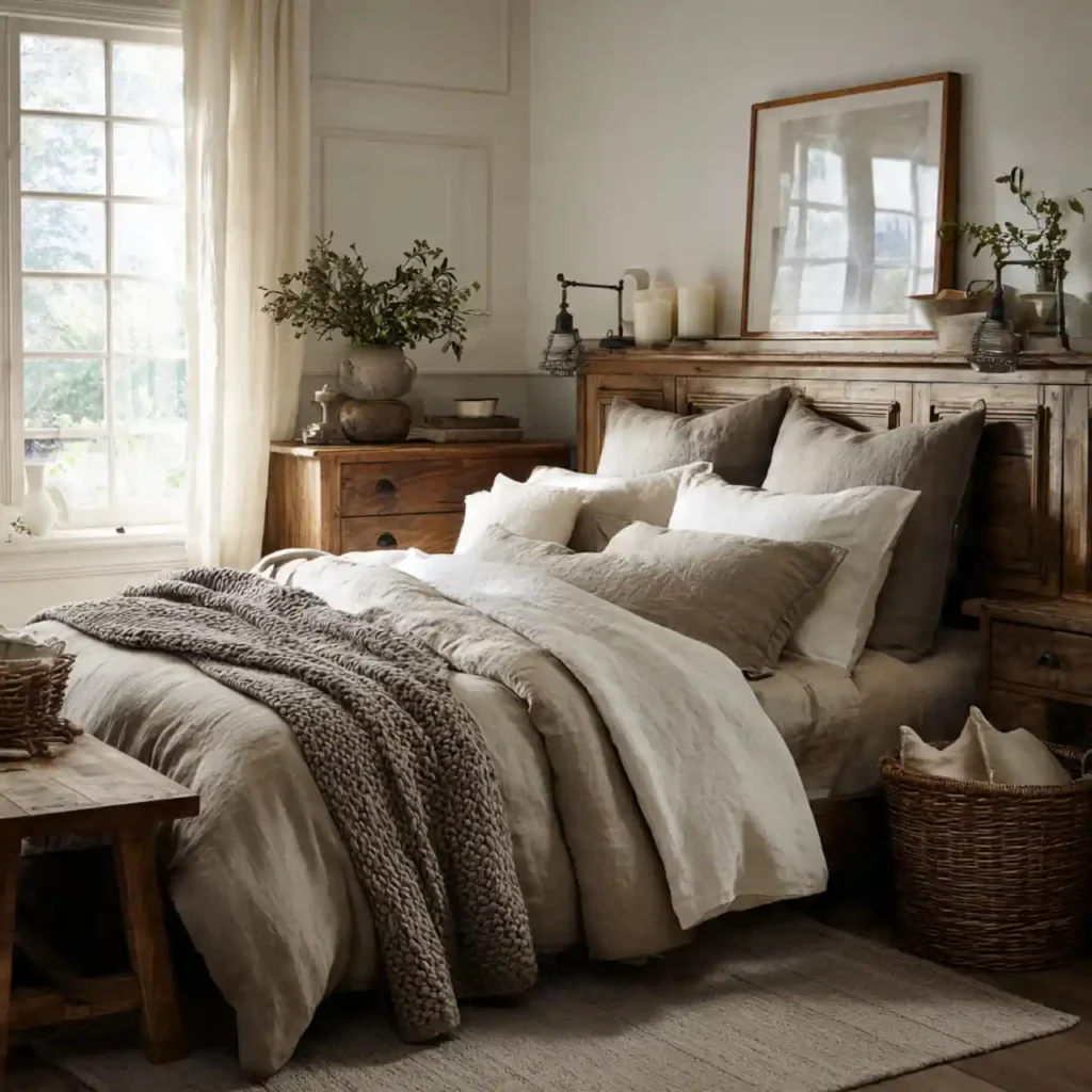 1-Country Bedroom Ideas