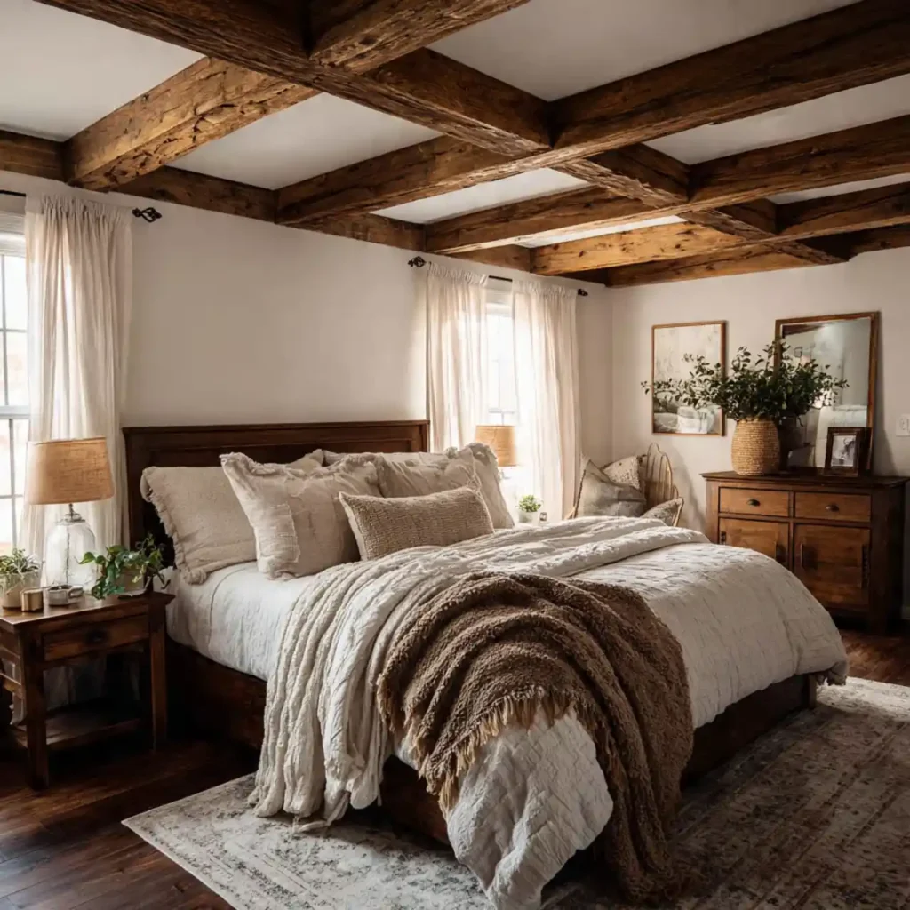 1-Farmhouse Bedroom Ideas