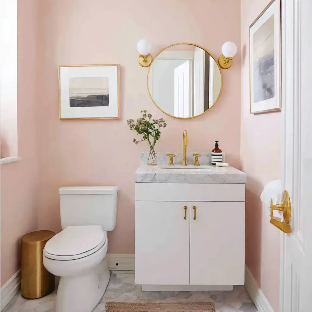 1-Girly Bathroom Ideas