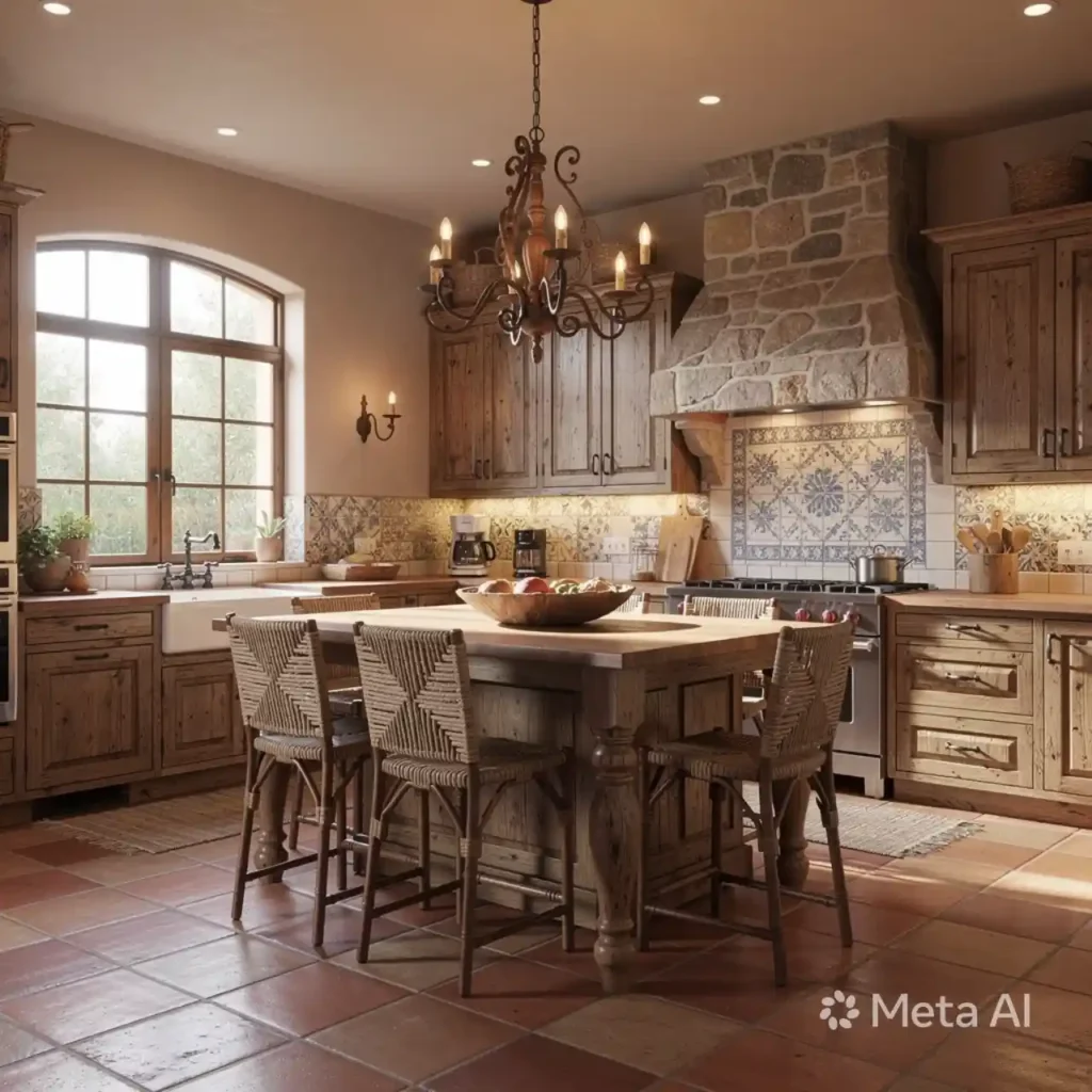 1-Hacienda Style Kitchen Ideas