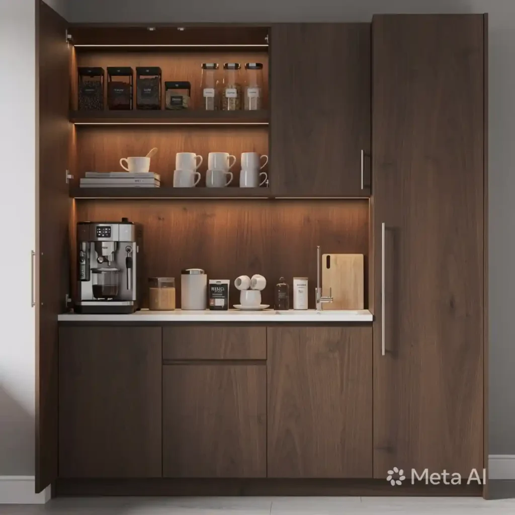 1-Inviting Kitchen Coffee Bar Ideas