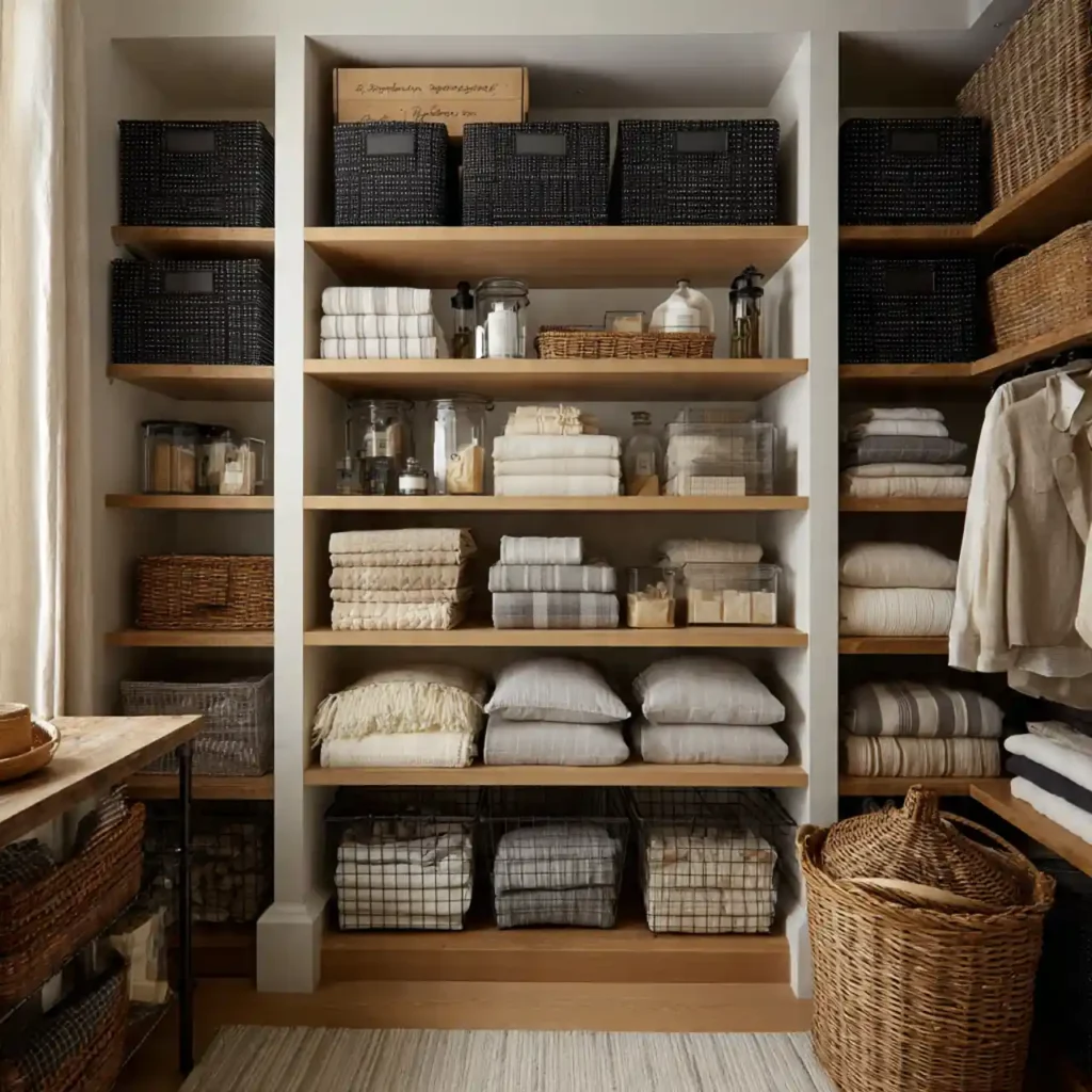 1-Large Linen Closet Organization Ideas