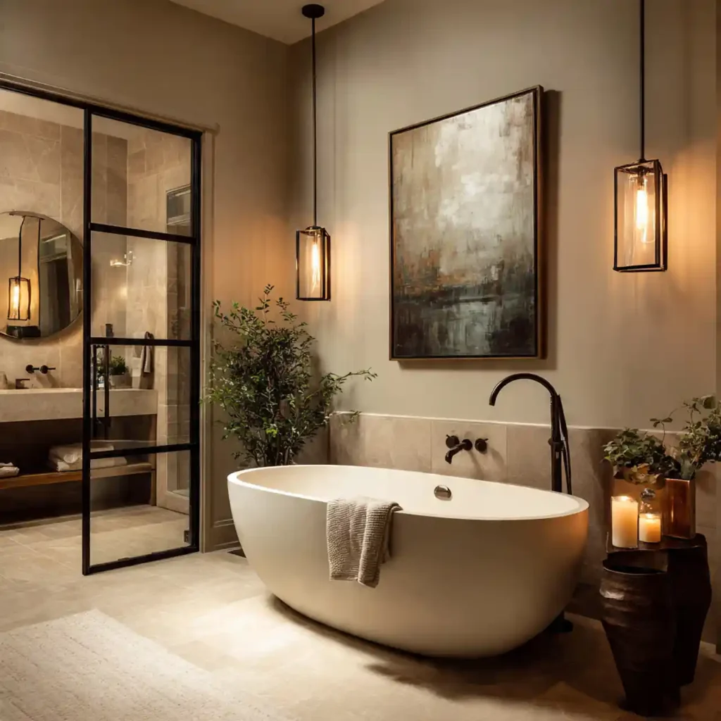 1-Master Bathroom Luxury Ideas