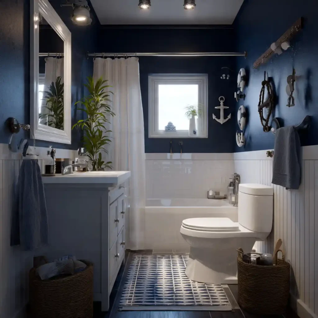 1-Nautical Bathroom Ideas
