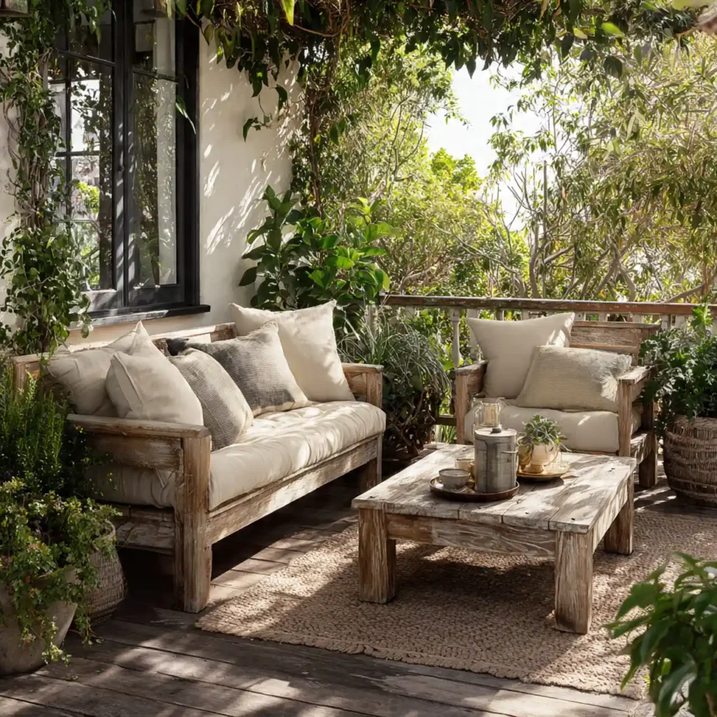 1-Rustic Outdoor Patio Ideas