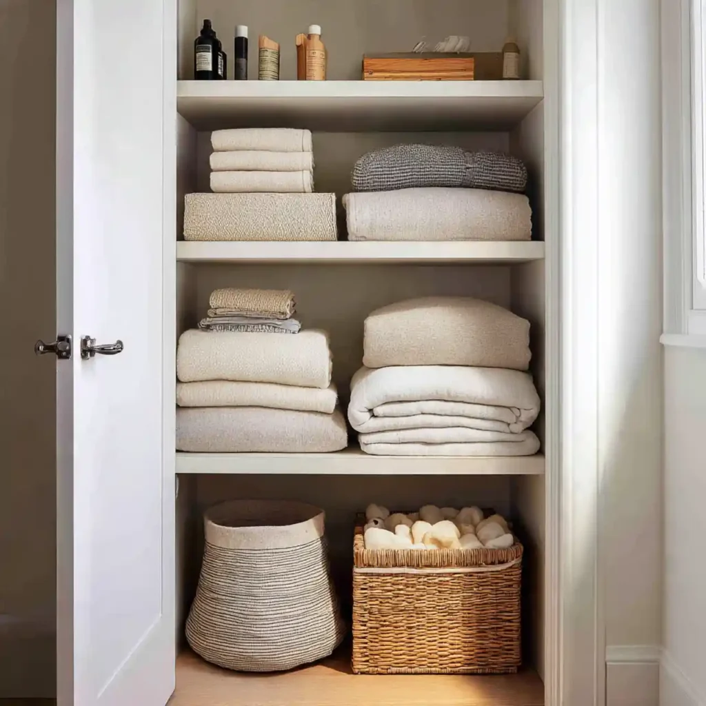 1-Small Linen Closet Ideas