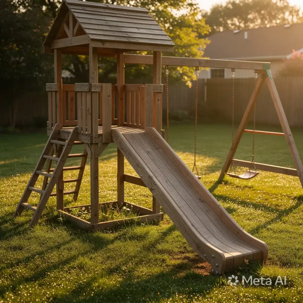 1-Unique Backyard Play Area Ideas