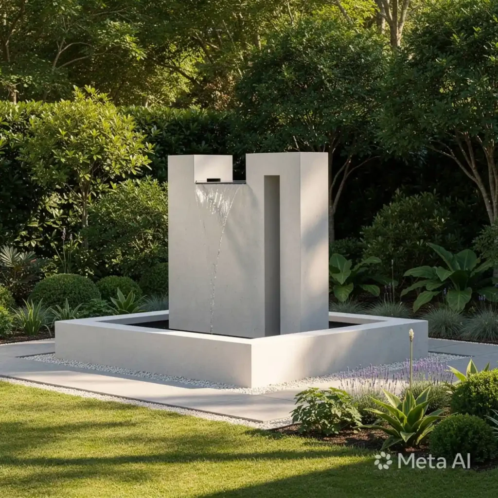 1-Unique Outdoor Fountain Ideas