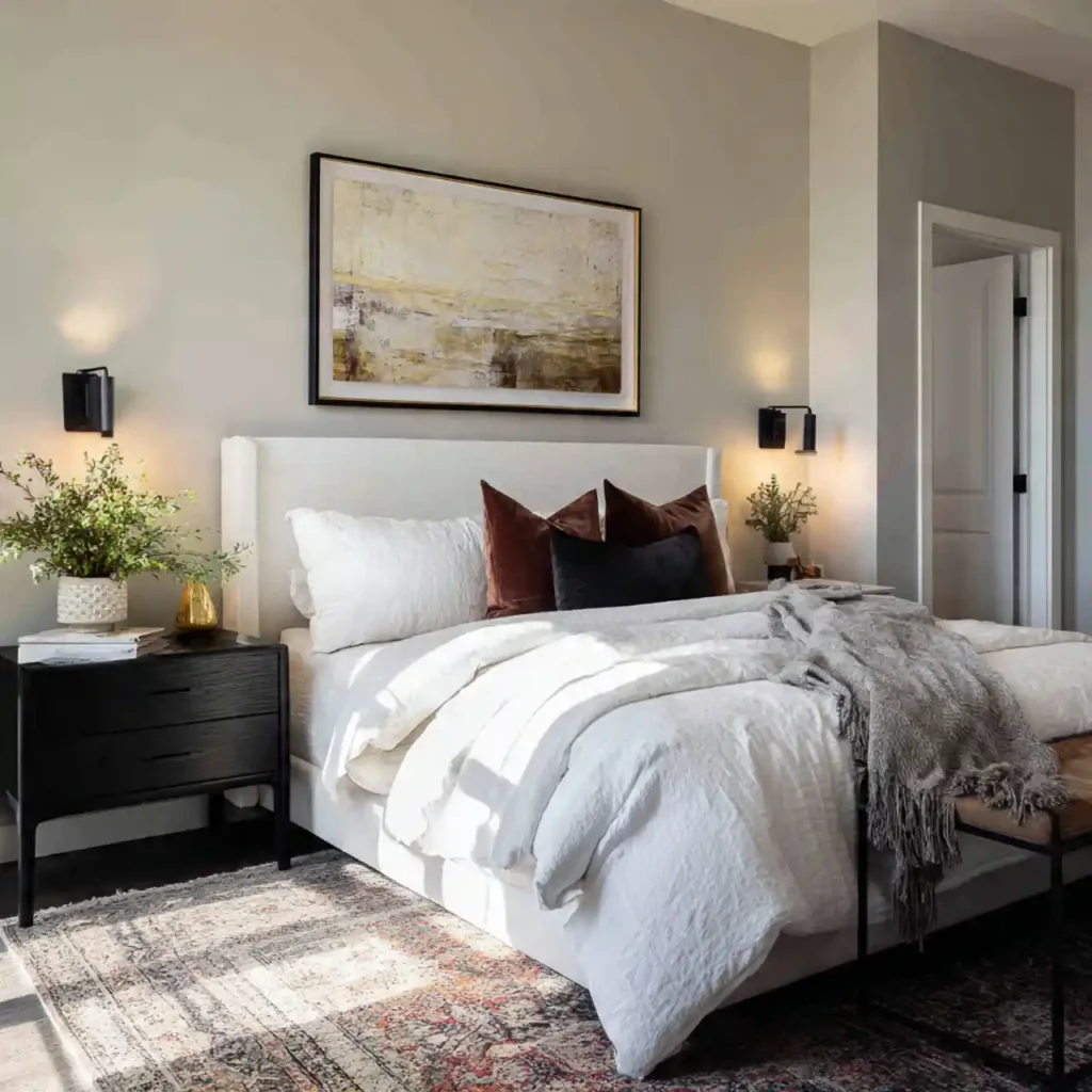 10-Black and White Bedroom Idea