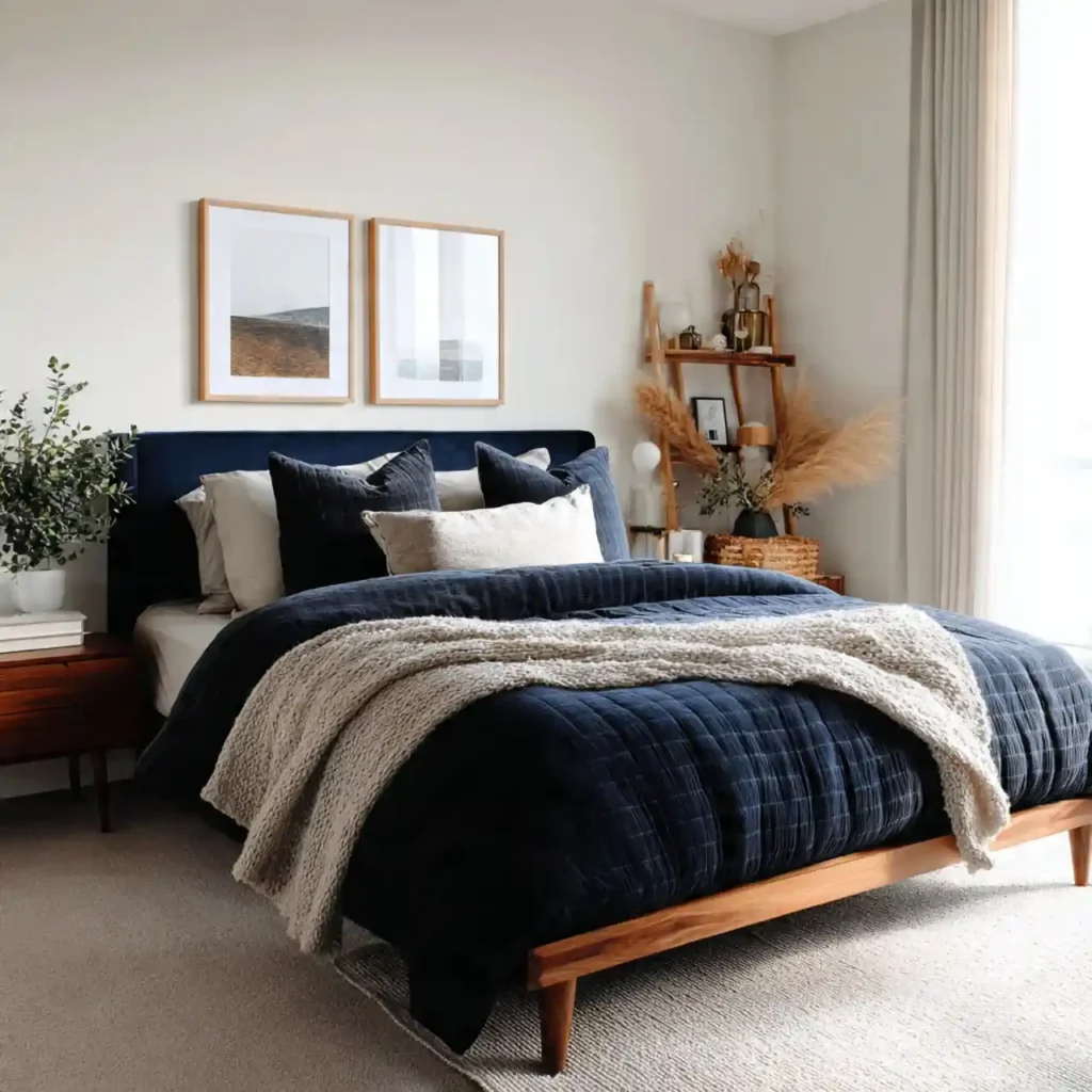 10-Blue Bedroom Idea
