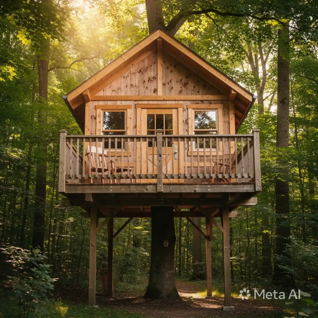 10-Kids Treehouse Idea