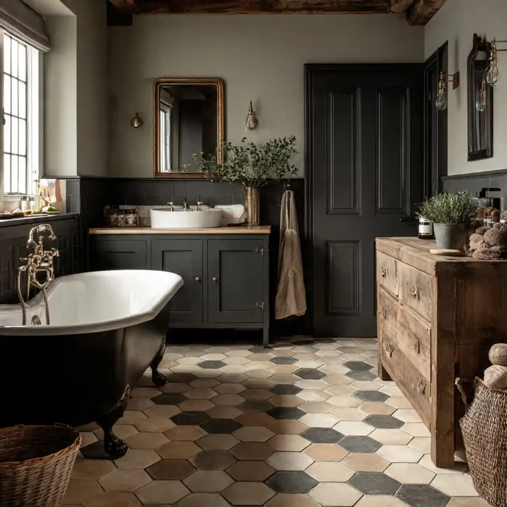 10-Modern Farmhouse Bathroom Ideas