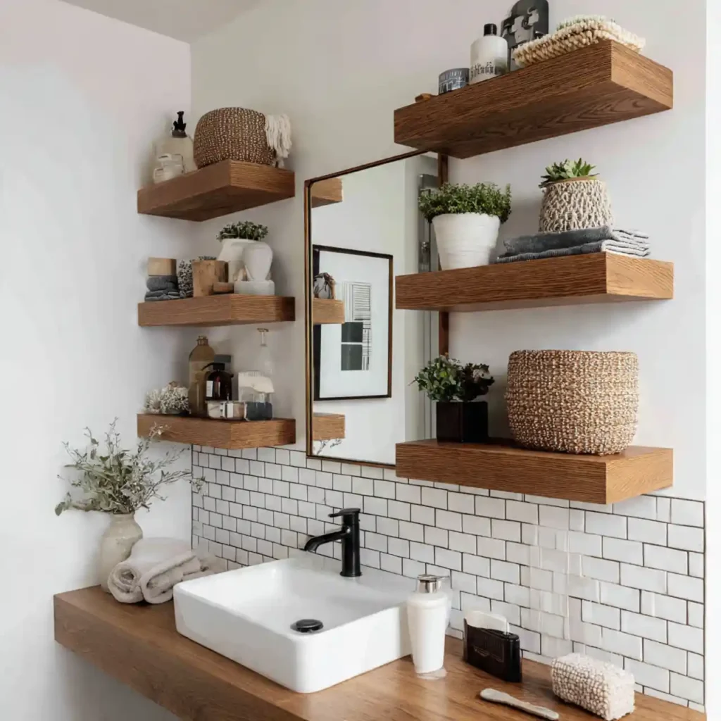 10-Organic Modern Bathroom Ideas