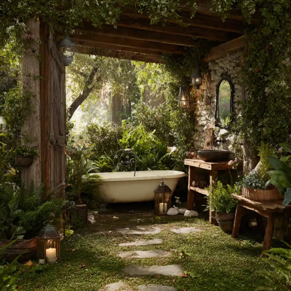 10-Outdoor Bathroom Ideas