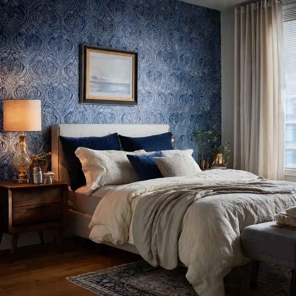 11-Blue Bedroom Idea