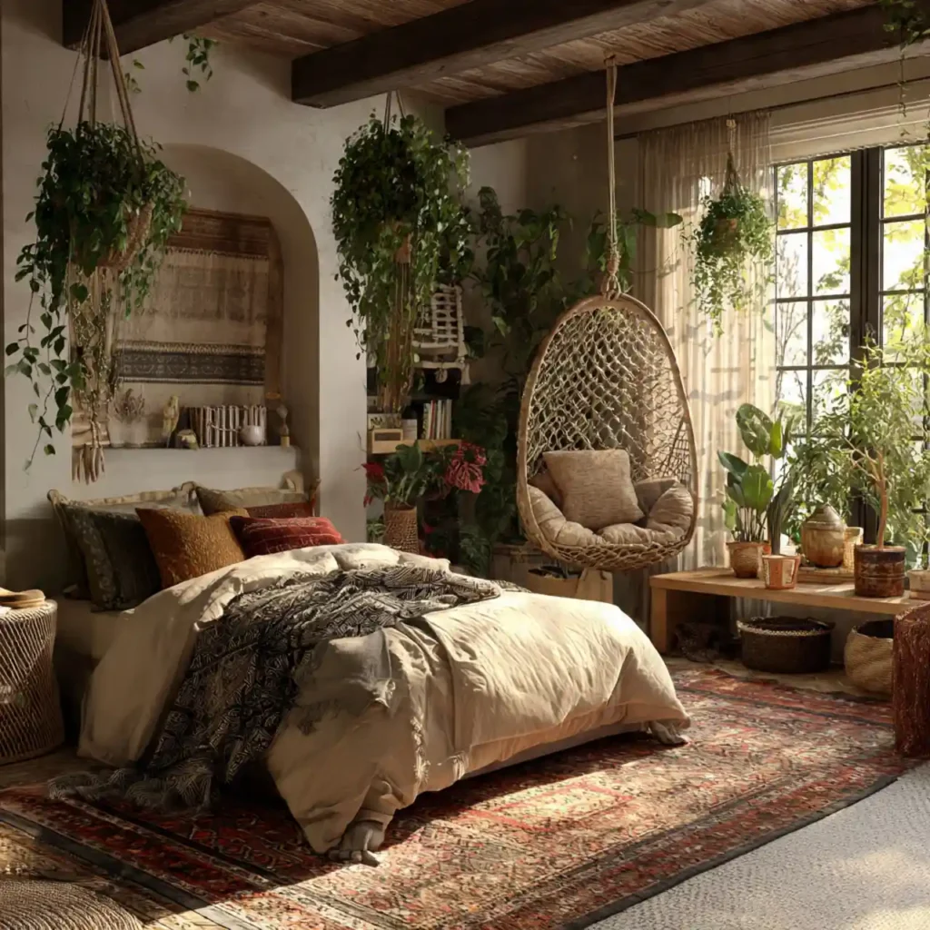 11-Boho Bedroom Idea