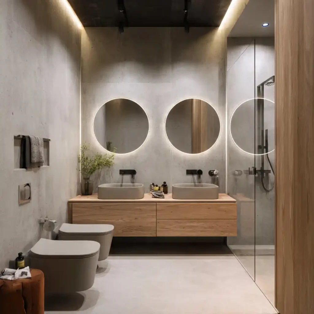 11-Creative Narrow Bathroom Idea