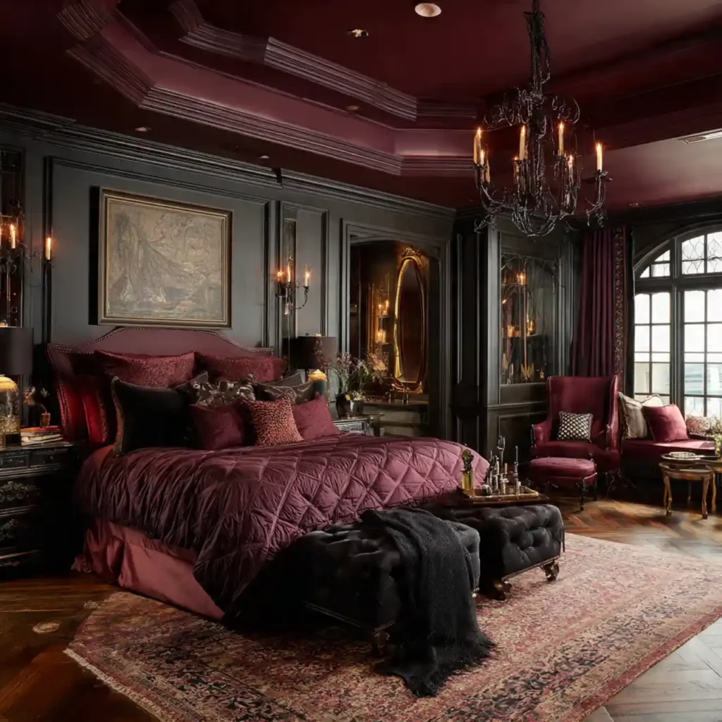 11-Gothic Bedroom Idea