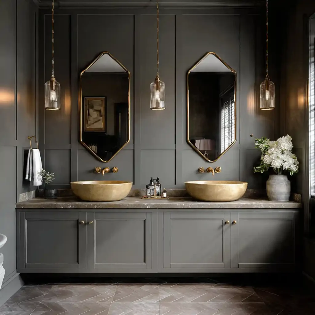 11-Grey Bathroom Idea