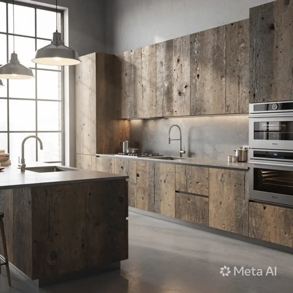 11-Industrial Kitchen Design Idea