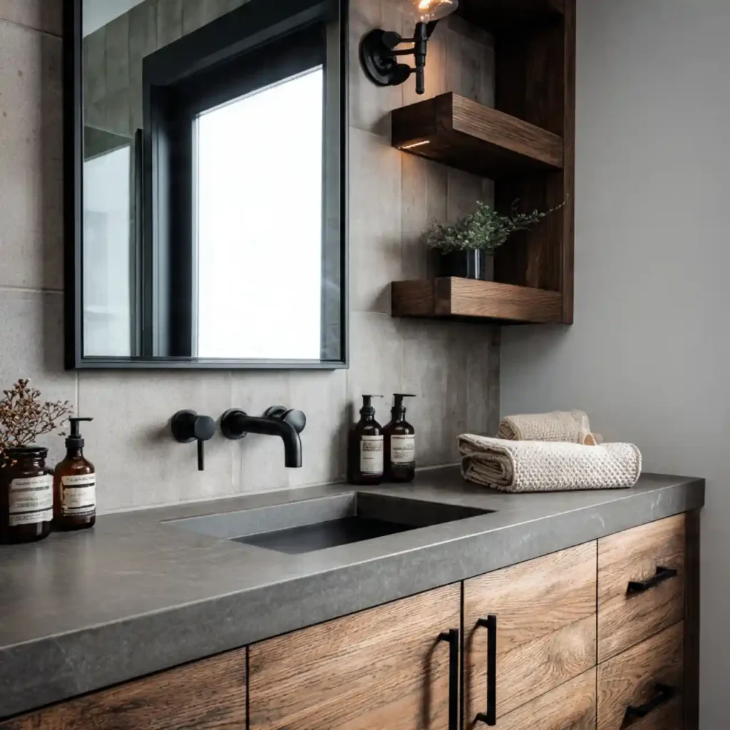 11-Organic Modern Bathroom Ideas