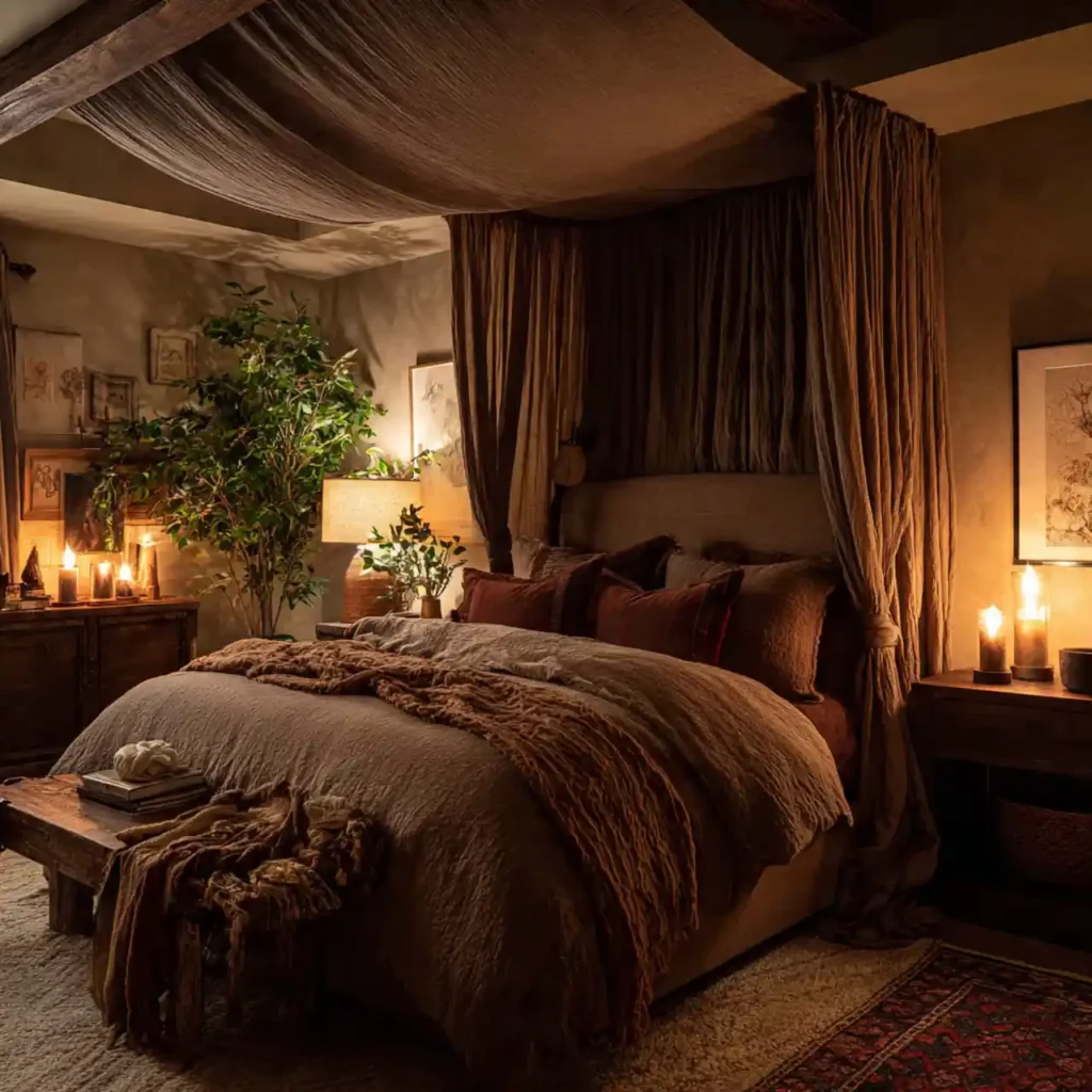 12-Brown Bedroom Idea