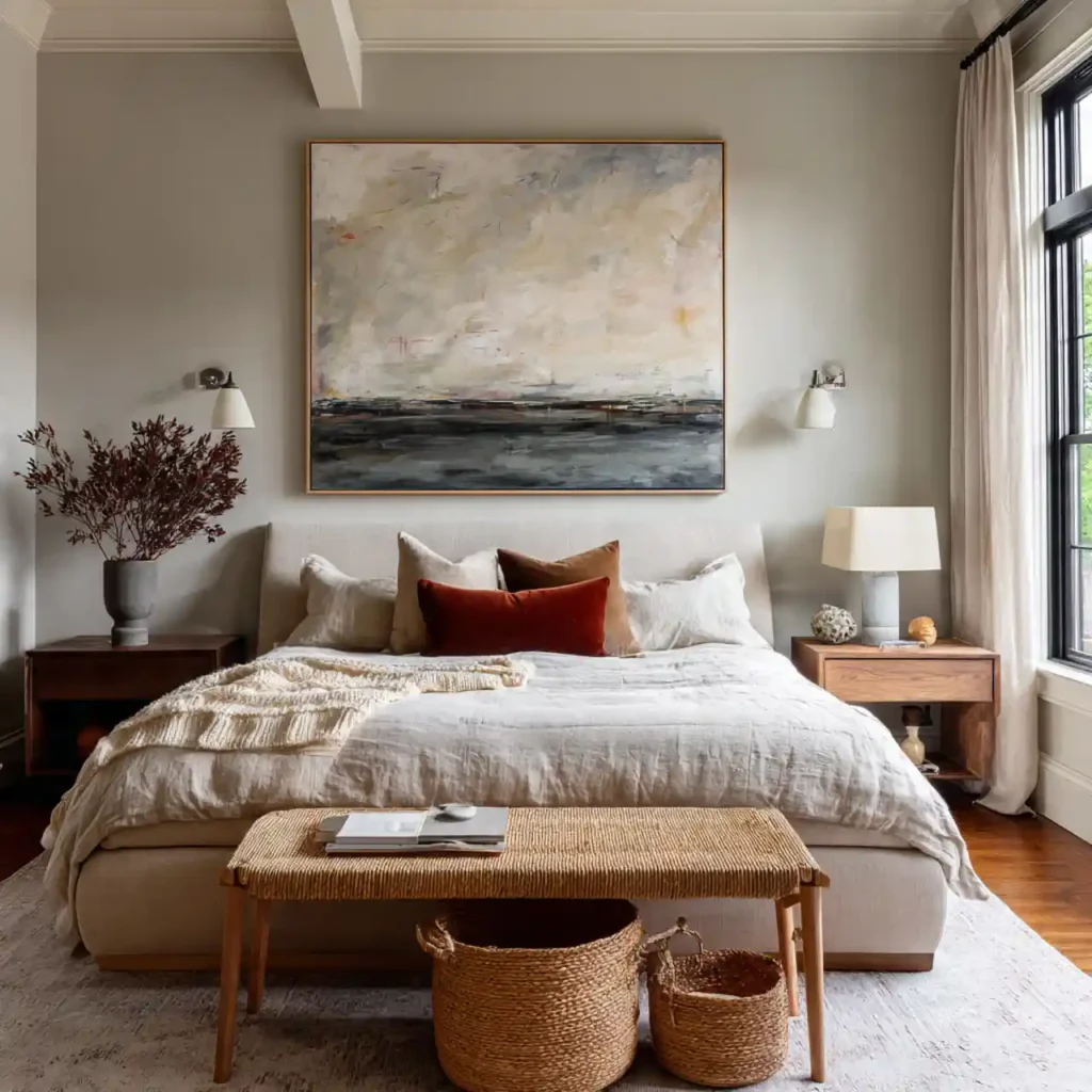 12-Cozy Master Bedroom Decor Idea