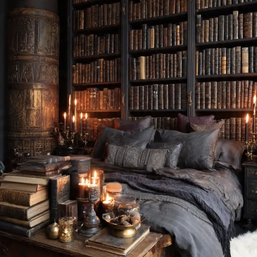 12-Gothic Bedroom Idea