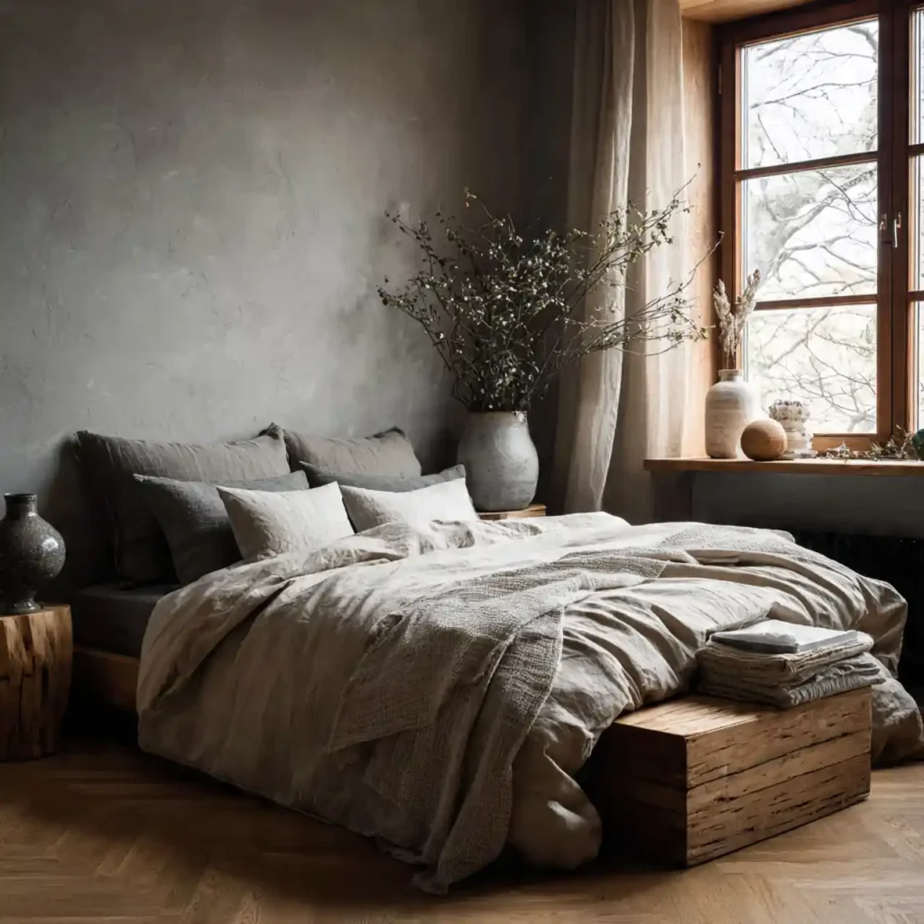 12-Gray Bedroom Idea