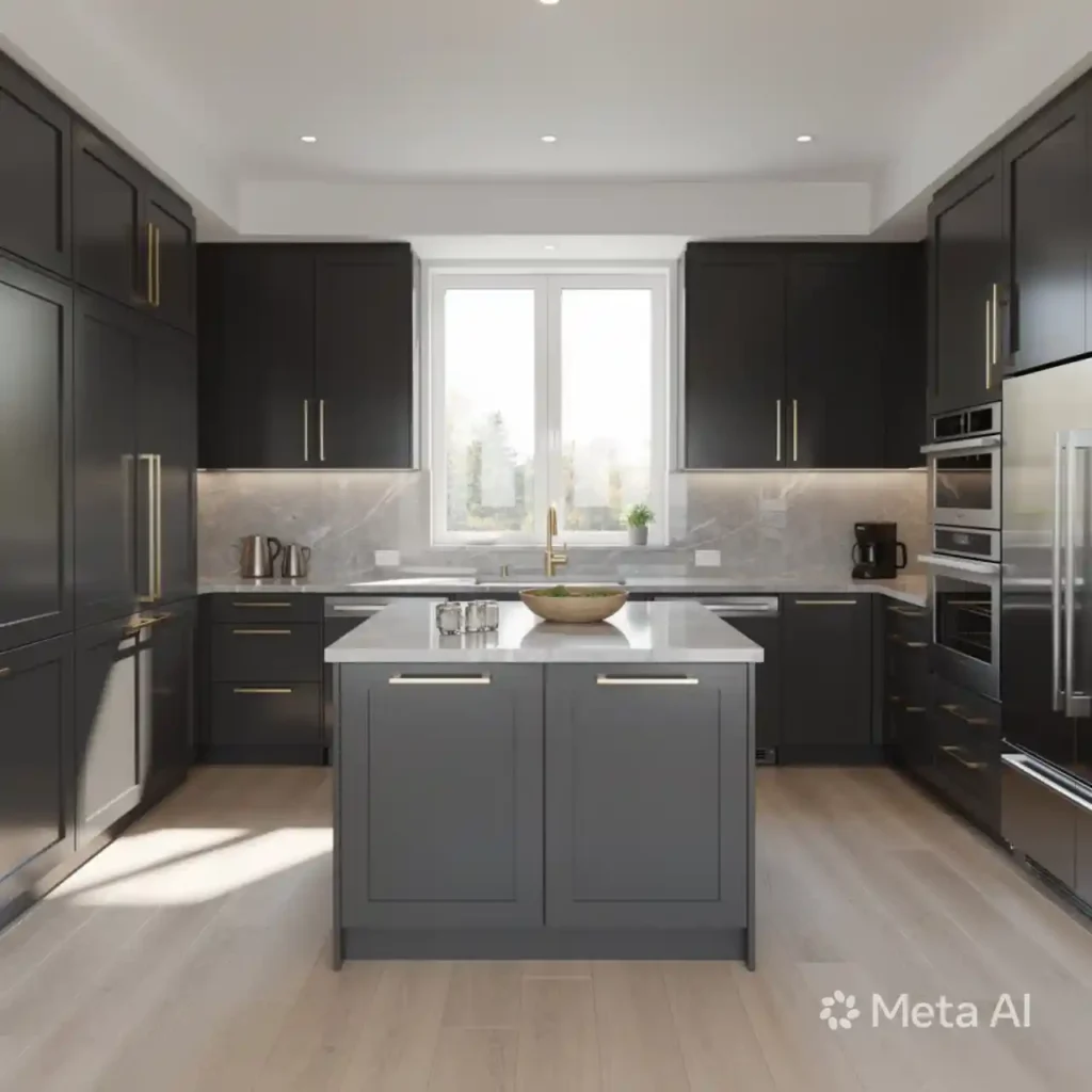 12-Grey Kitchen Idea
