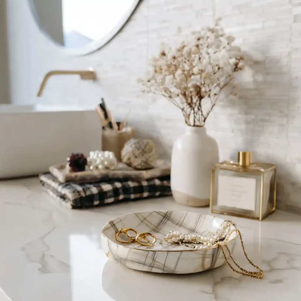 13-Bathroom Counter Decor Idea