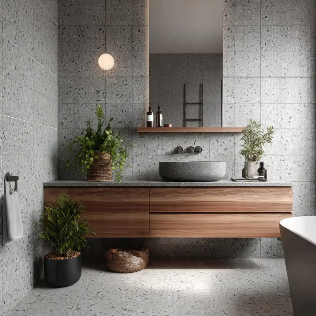 13-Grey Bathroom Idea