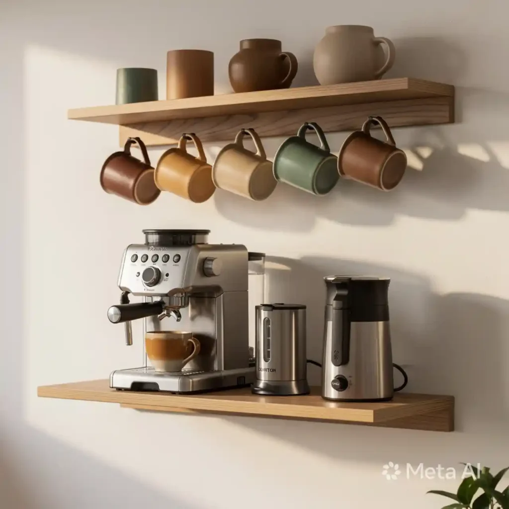 13-Inviting Kitchen Coffee Bar Idea