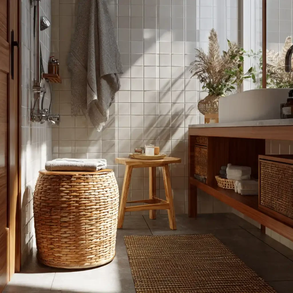 13-Organic Modern Bathroom Ideas