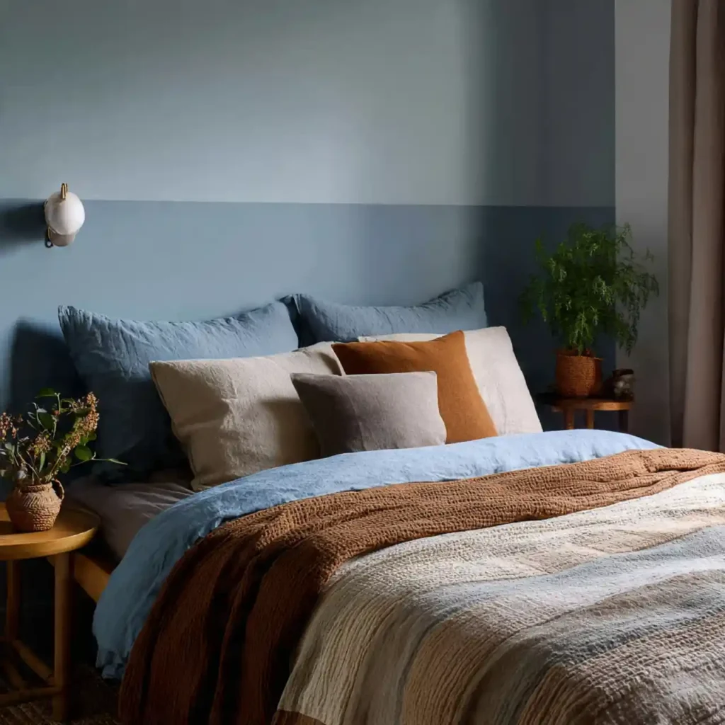 14-Blue Bedroom Idea