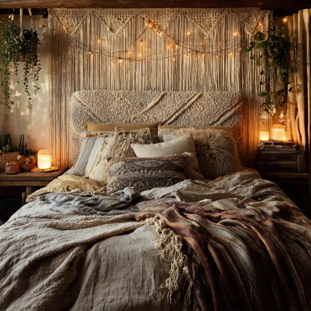 14-Boho Bedroom Idea