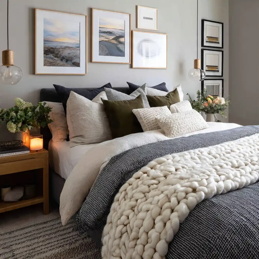 14-Cozy Master Bedroom Decor Idea
