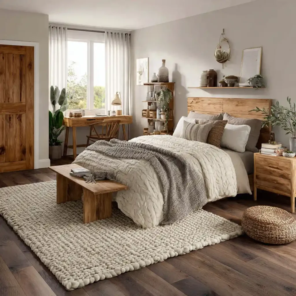 14-Farmhouse Bedroom Idea
