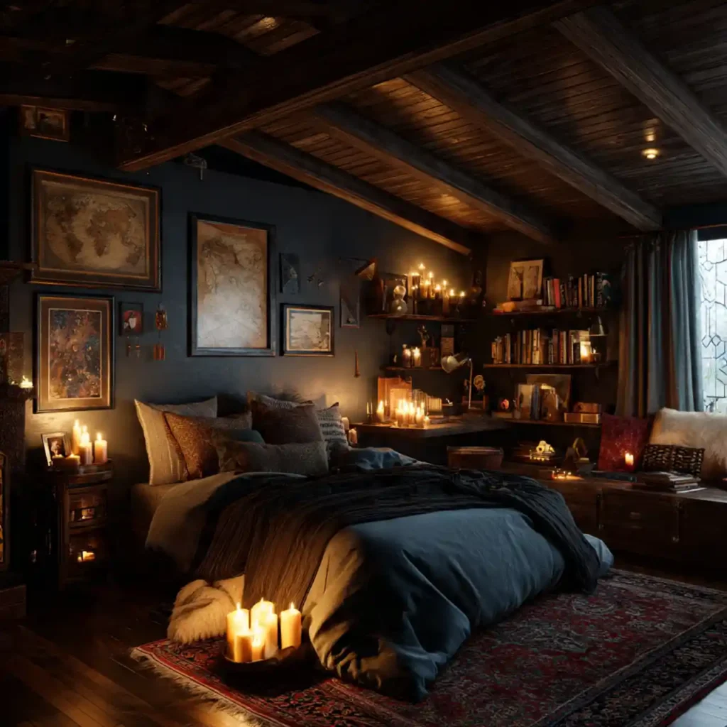 14-Gothic Bedroom Idea