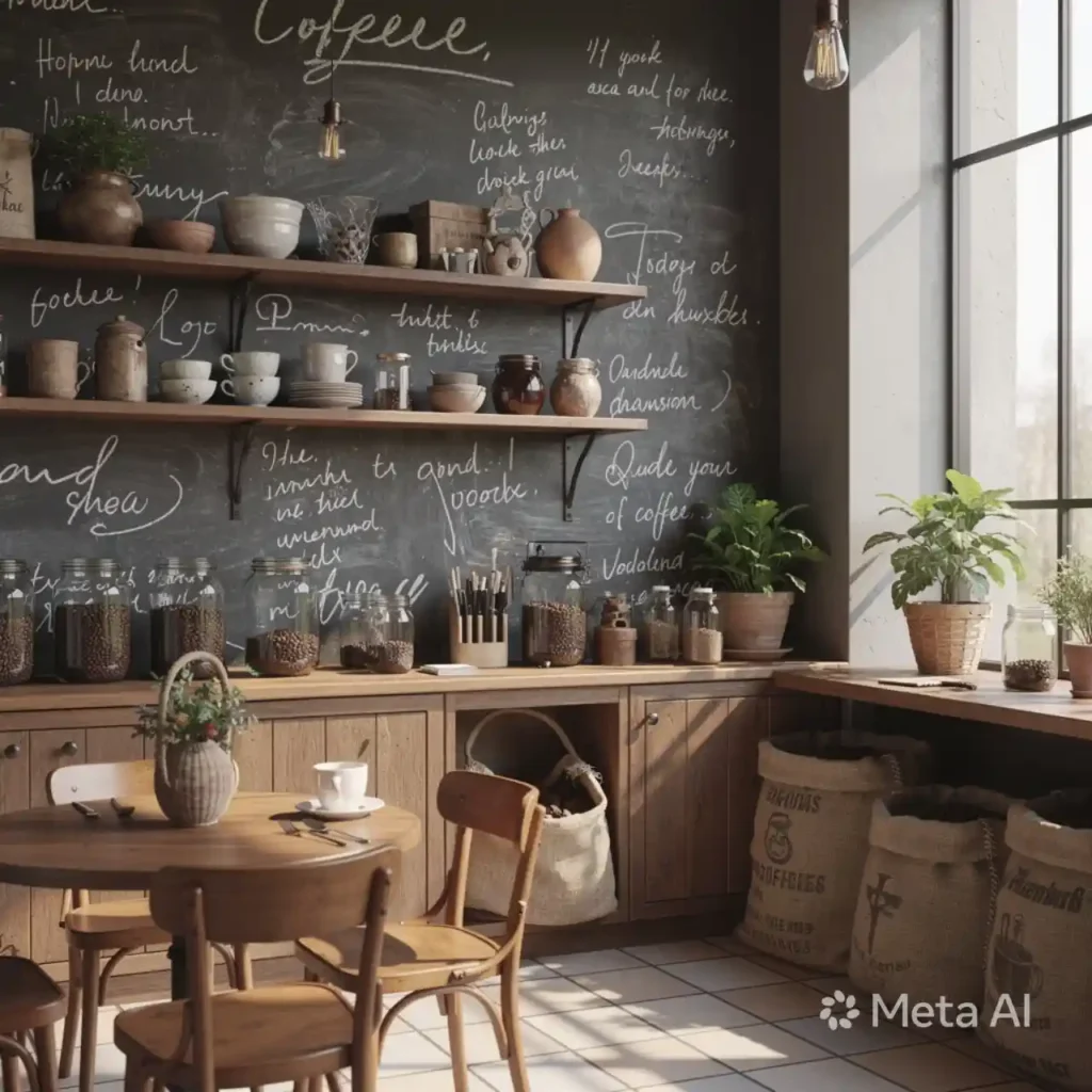 14-Inviting Kitchen Coffee Bar Idea