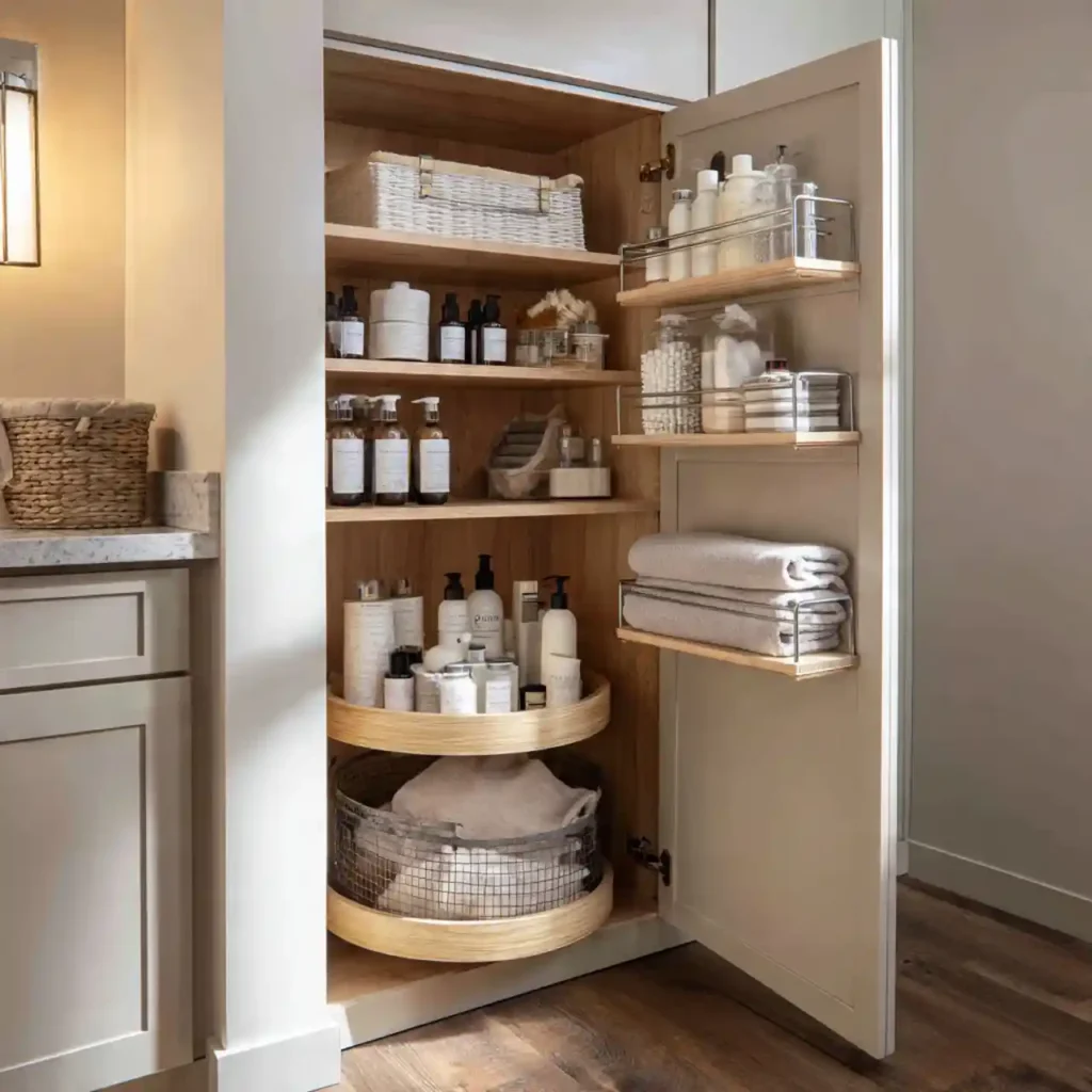 14-Large Linen Closet Organization Idea