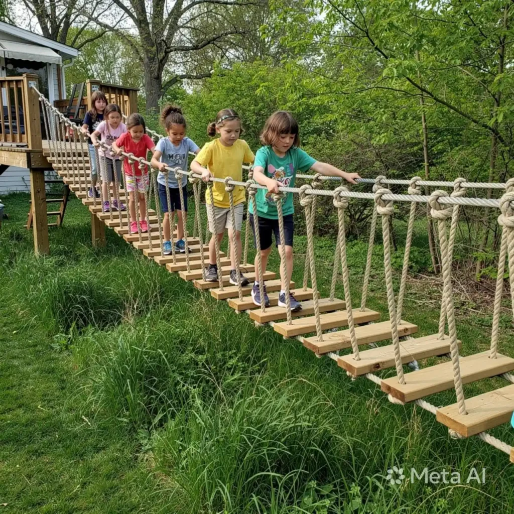 14-Unique Backyard Play Area Idea