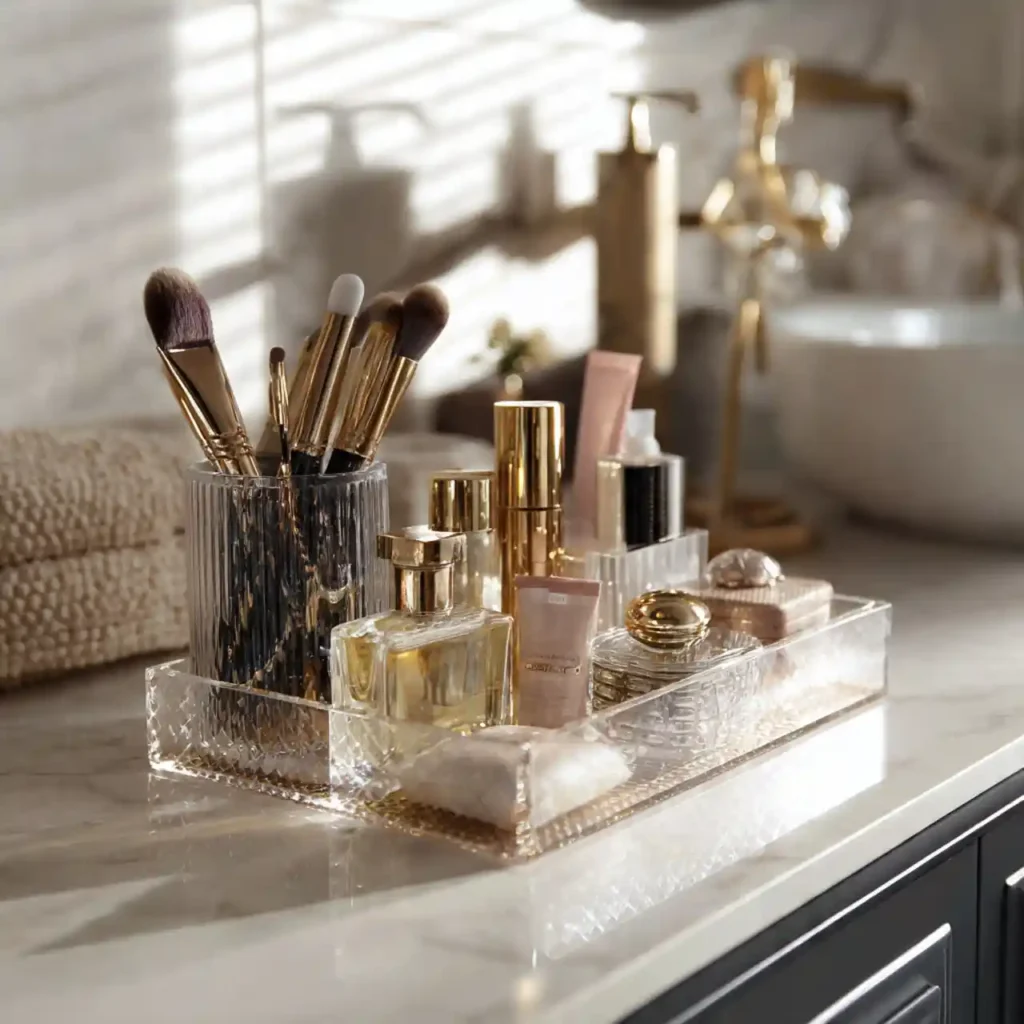 15-Bathroom Counter Decor Idea
